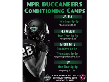 New Port Richey Buccaneers > Registration Info